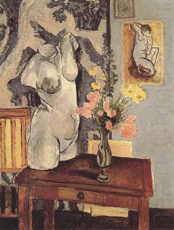 Henri Matisse Greek Torso and Bouquet (mk35) china oil painting image